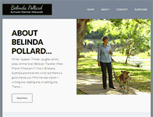 Tablet Screenshot of belindapollard.com